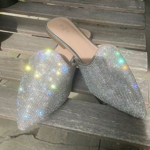 Call It Spring Sparkly Slip-On Flats | Gloriaa